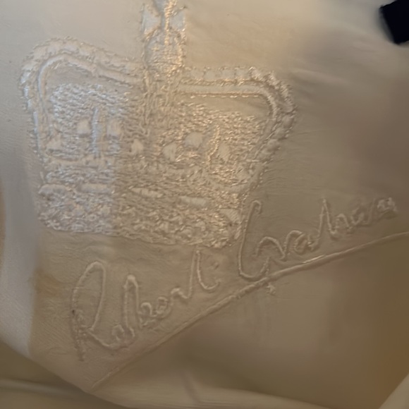 Men’s, Robert Graham, L, White Paisley Shirt - Picture 2 of 9